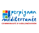 Logo de Perpignan Méditerranée Comunitat de municipis Perpinyà Mediterrània